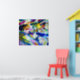 Poster Paysage avec pluie par Wassily Kandinsky (Nursery 1)