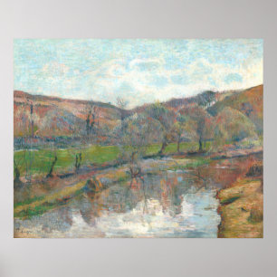 Poster Paysage breton - Paul Gauguin Art