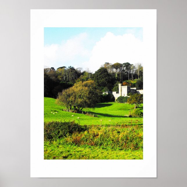 Poster Paysage cornique (Devant)