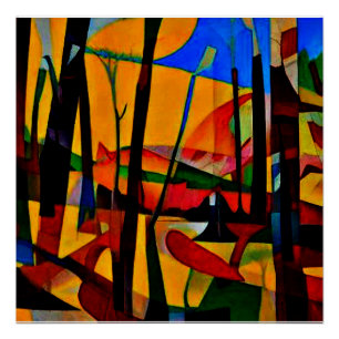 Poster Paysage d'automne 2