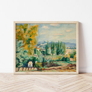 Poster Paysage d'automne, Saint-Tropez Henri Manguin