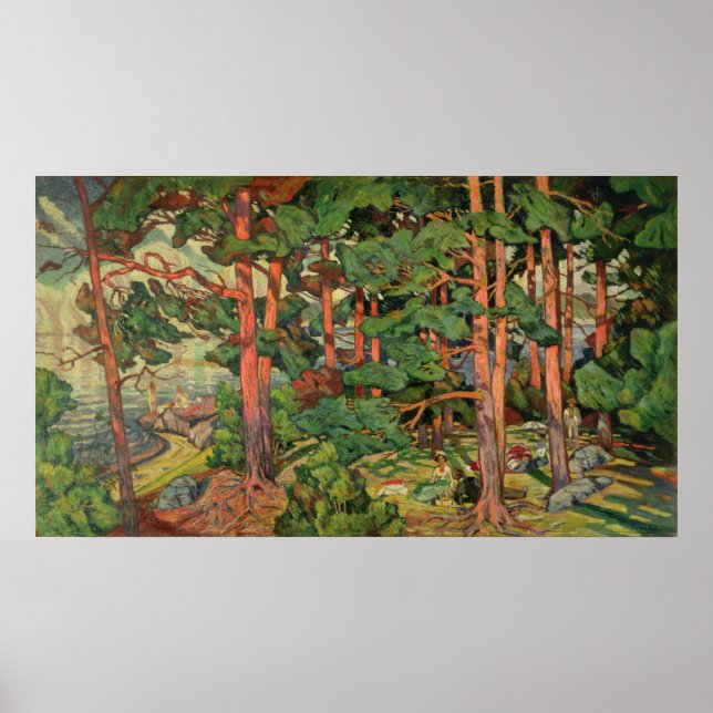 Poster Paysage de Fauve, 1910 (Devant)