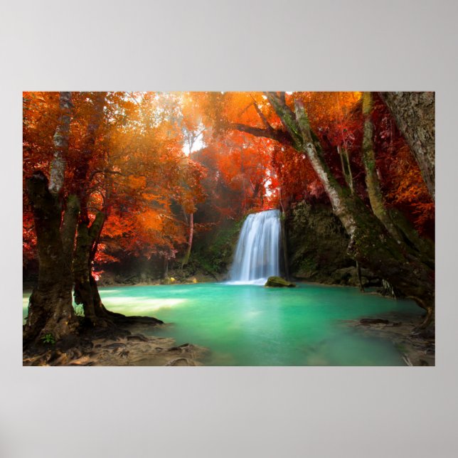 Poster Paysage de Jangle | Kanchanaburi, Thaïlande (Devant)