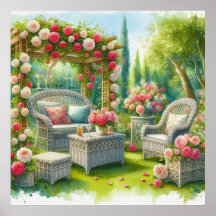 Paysage de la retraite de jardin 7