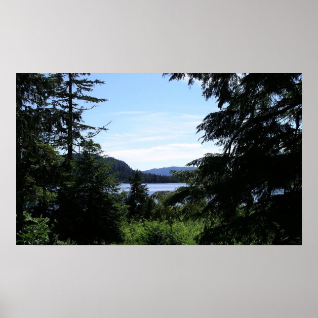 Poster Paysage de l'Alaska belle photographie de l'Alaska (Devant)