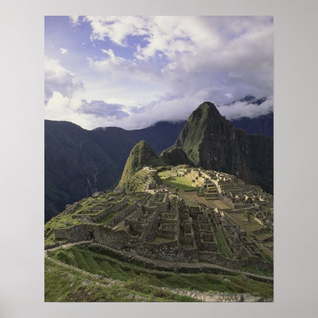Poster Paysage de Machu Picchu, Pérou (Devant)