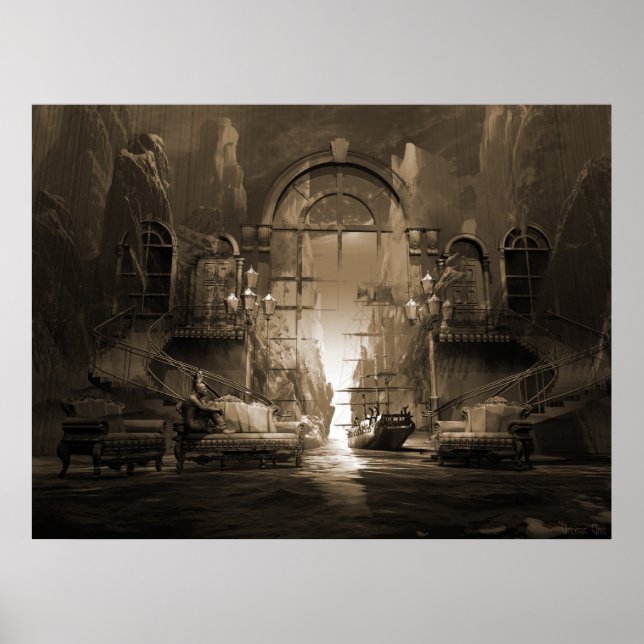 Poster Paysage de rêve (Devant)