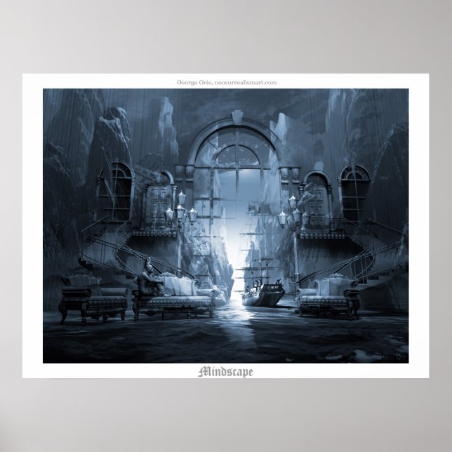 Poster Paysage de rêve (Devant)