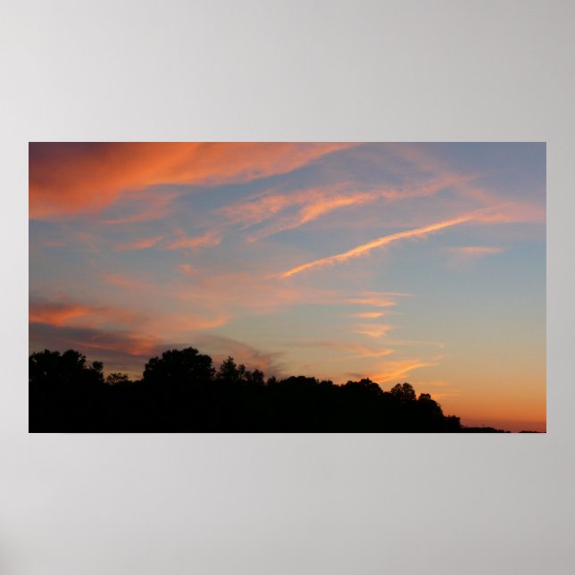 Poster Paysage d'Elkridge Sunset Maryland (Devant)