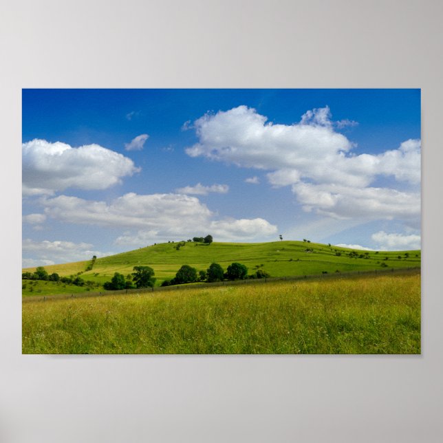 Poster Paysage d'été (Devant)