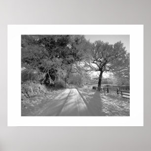 Poster Paysage enneigé : Cheshire
