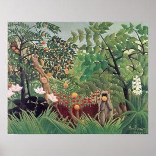 Poster Paysage exotique, 1910