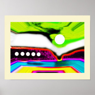 Poster Paysage extraterrestre