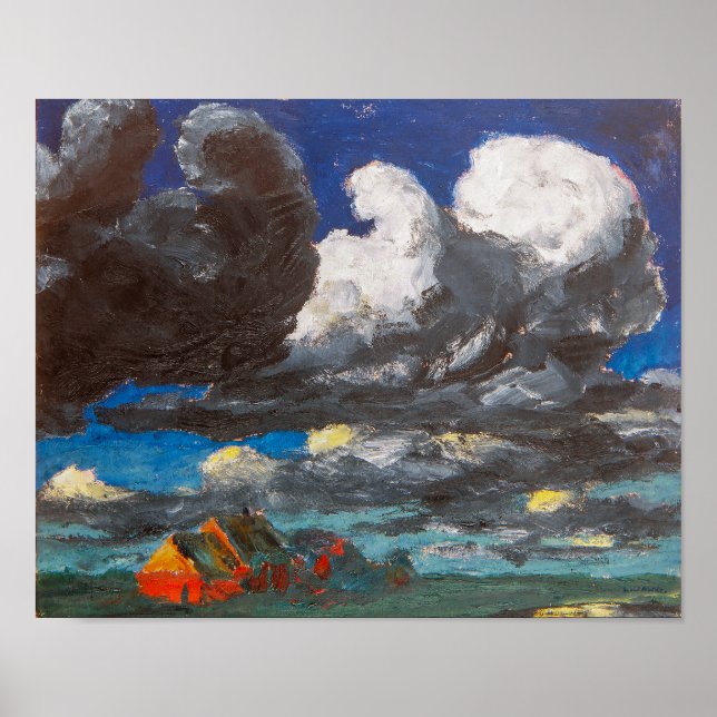 Poster Paysage, Frise du Nord | Emil Nolde | (Devant)
