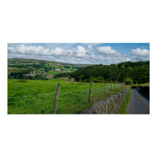 Poster Paysage historique du Yorkshire