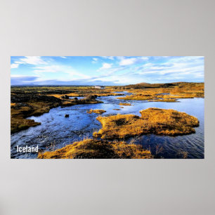 Poster Paysage islandais