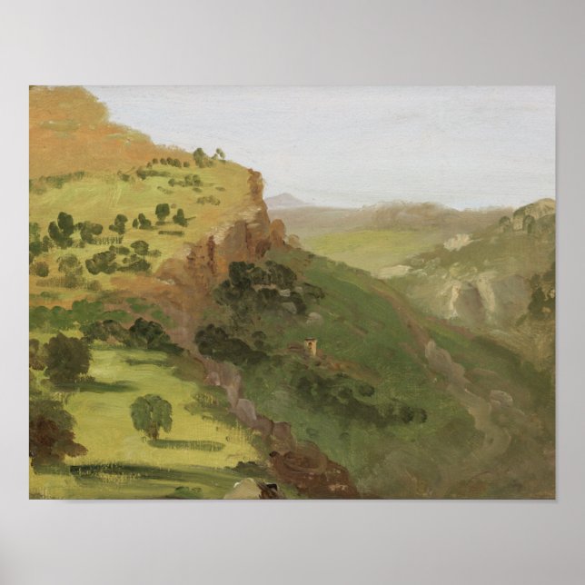 Poster Paysage italien — Thomas Cole Art Imprimer (Devant)