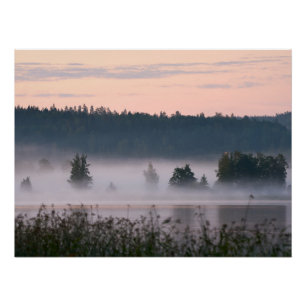 Poster Paysage lacustre de Finlande