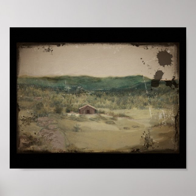 Poster Paysage (Landskap) (Devant)