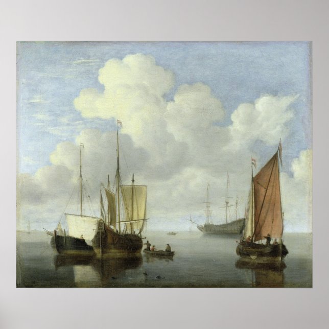 Poster Paysage marin (Devant)