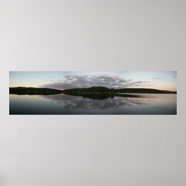 Poster Paysage panoramique BWCA (Devant)