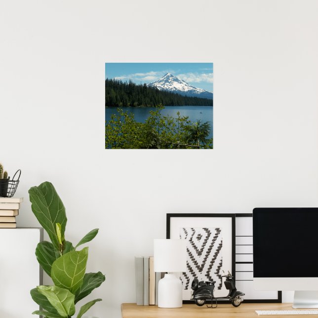 Poster Paysage panoramique du Mont Hood (Bureau à domicile)
