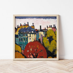 Poster Paysage, Paris   Henry Lyman Saÿen