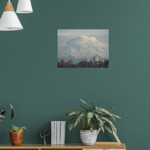 Poster Paysage photographique du Mont Rainier