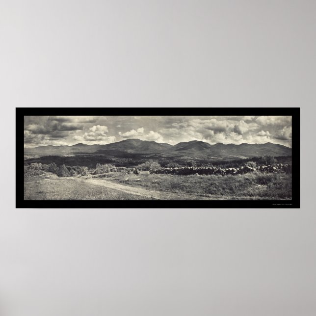 Poster Paysage Pierre Mur photo 1915 (Devant)