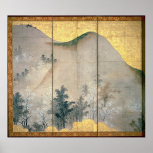 Poster Paysage printanier