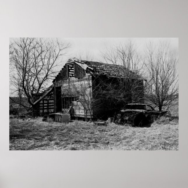 Poster Paysage rural 2 (Devant)