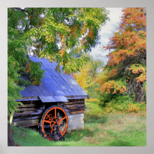 Poster Paysage rustique
