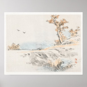 Poster Paysage serein par Kōno Bairei (1844-1895)