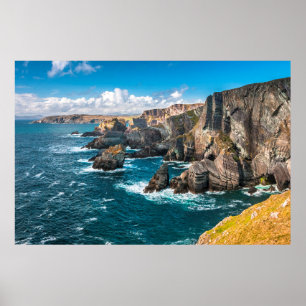 Poster Paysage spectaculaire à Mizen Head sur la côte atl