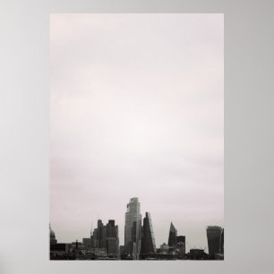 Poster Paysage urbain de la City de Londres