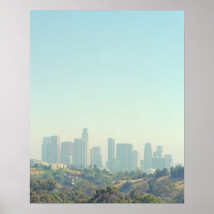 Poster Paysage urbain de Los Angeles