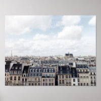 Paysage urbain de Paris France