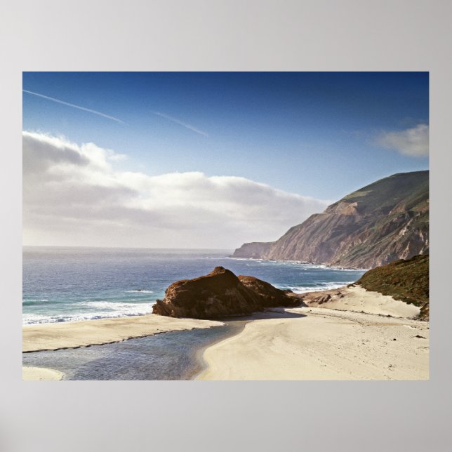 Poster Paysage vintage-américain (Devant)