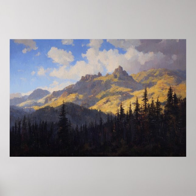 Poster Paysages magiques : (Devant)