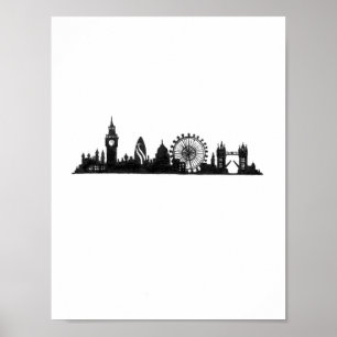 Poster Paysages urbains : Londres