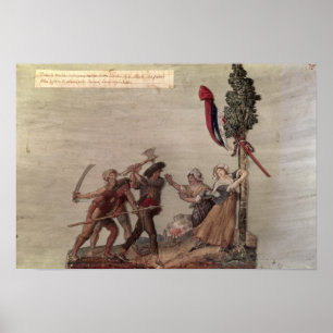 Poster Paysans fanatiques dans la guerre de Chouan