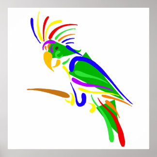 Poster Pazzie Parrot