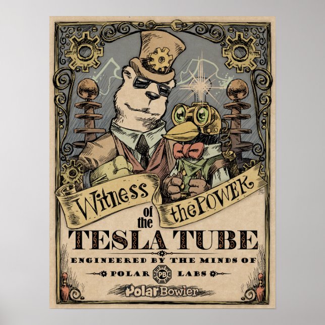 Poster PB Tesla (Devant)