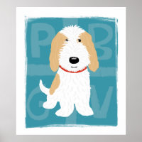 PBGV Tan & Blanc