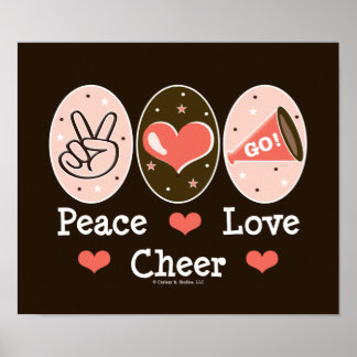 Poster Peace Love
