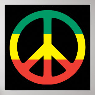 poster peace rasta