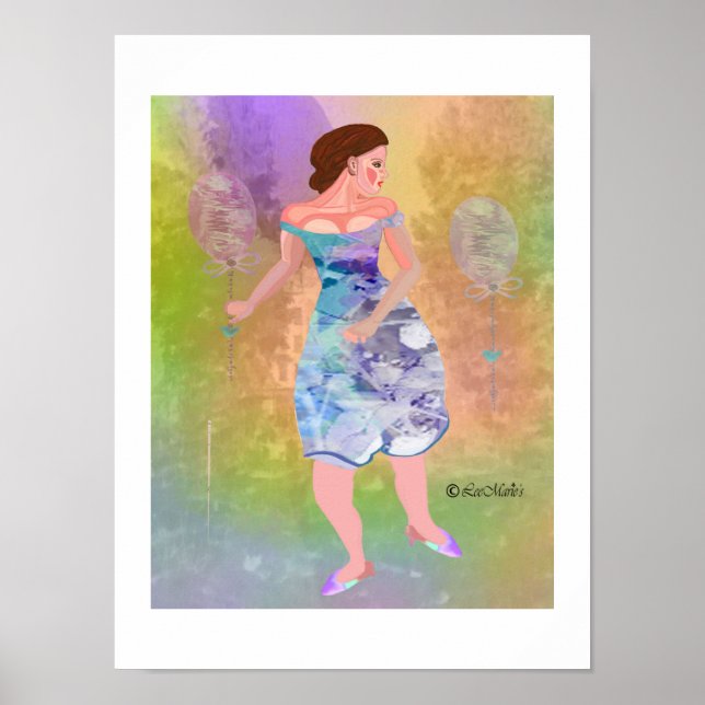 Poster Peak Behind Le design créatif de LeeMarie (Devant)