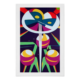 Poster Peak Kasso - Ken Gage Surreal Art