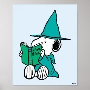 Poster Peanuts Snoopy Potions Magiques Halloween