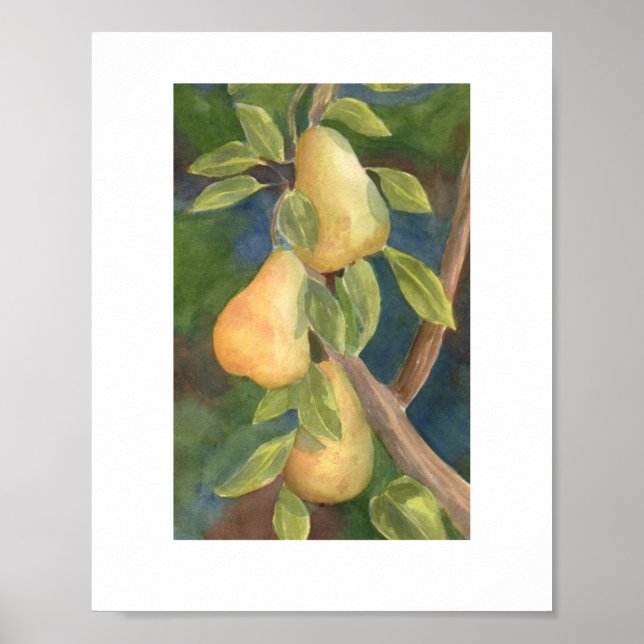 Poster "Pear Tree" (Devant)